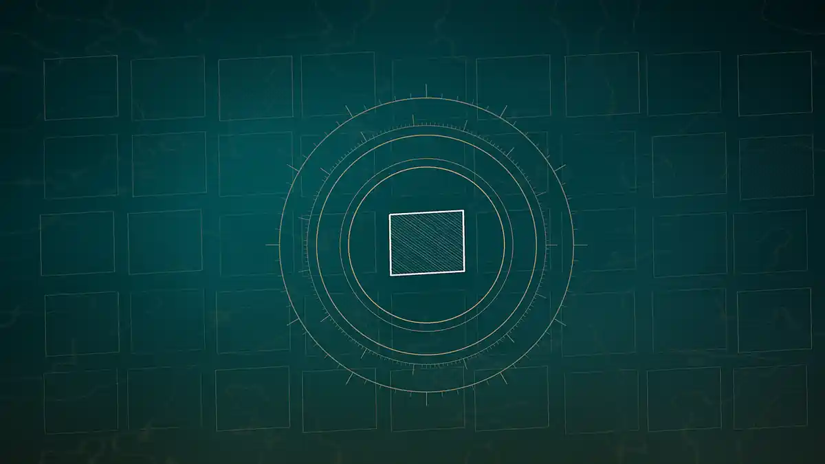 NAINA — a grid of land parcels inside a planning jurisdiction, one plot picked out